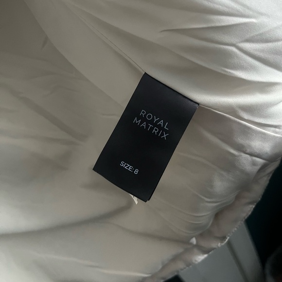 Royal Matrix Puffer Coat with Attachable Hood - Picture 14 of 15